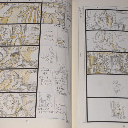 The Borrower Arrietty - Storyboard / Conte Book
