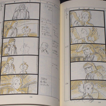 The Borrower Arrietty - Storyboard / Conte Book