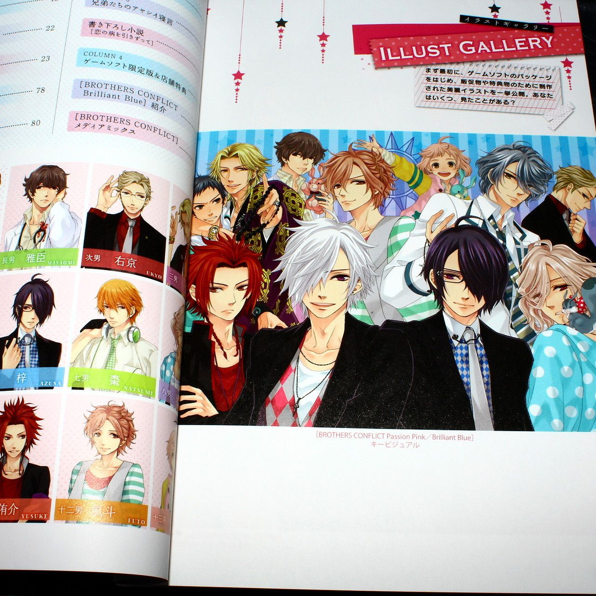 BROTHERS CONFLICT Passion Pink Official Visual Book