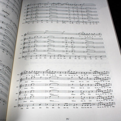 Final Fantasy - Collection for A Cappella - Music Score with CD