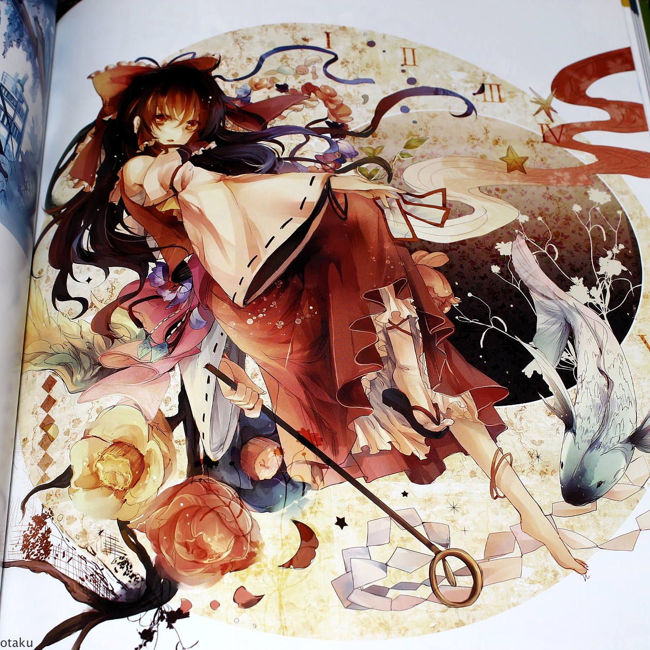 Touhou Project - Illustration Technique Art Book