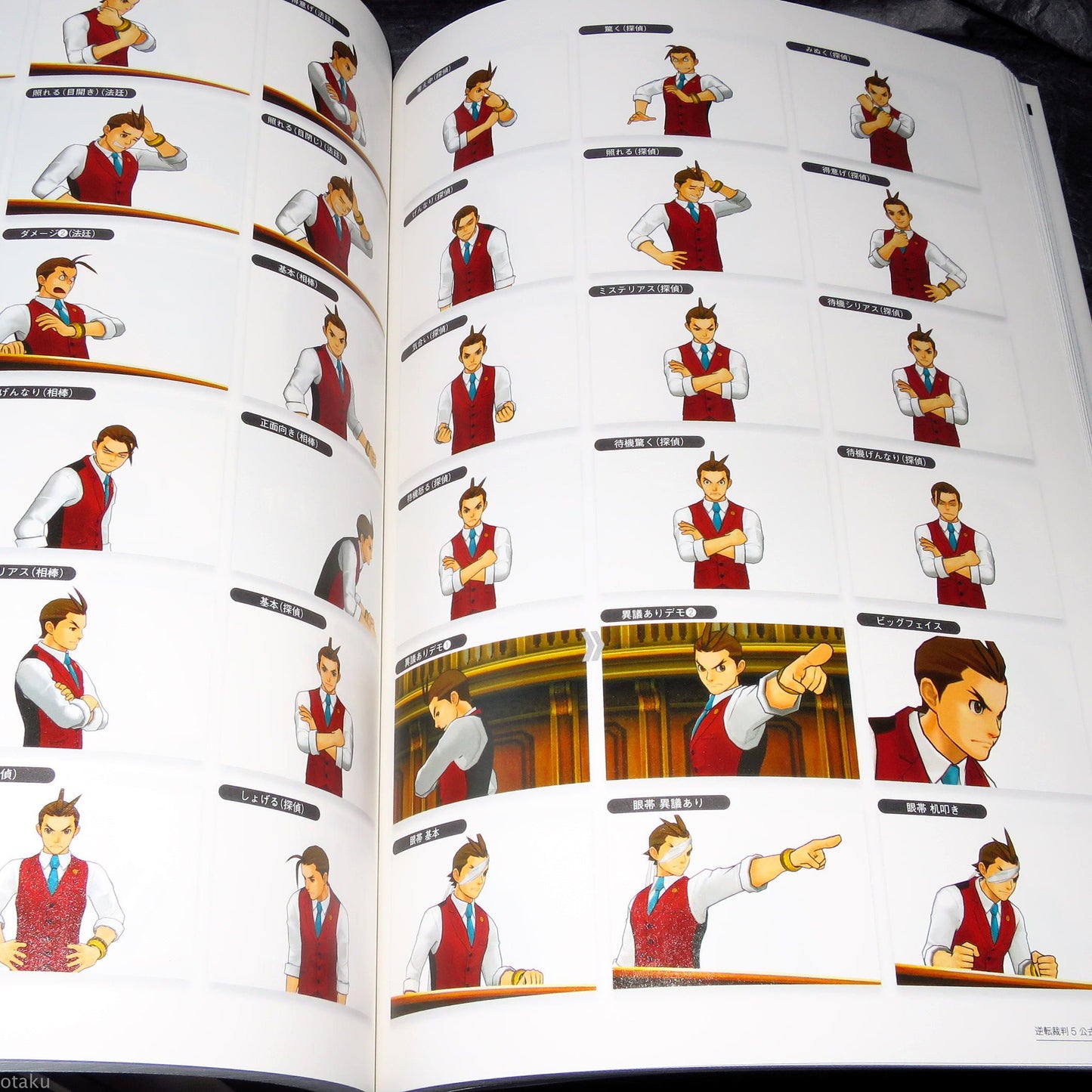 Gyakuten Saiban / Ace Attorney 5 - Official Visual Art Book