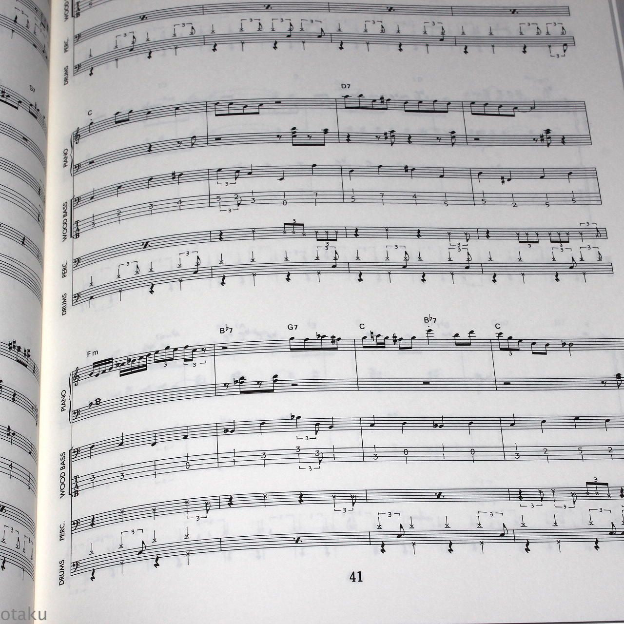 Lupin The Third - Jazz Trio Band Piano Music Score Book
