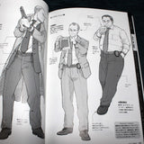 How to Draw Ojisan / Middle Age Men - Japan Art Book