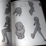 How to Draw SD Super Deformed / Chibi Pose - Female Characters