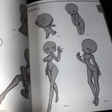 How to Draw SD Super Deformed / Chibi Pose - Female Characters