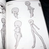 How to Draw SD Super Deformed / Chibi Pose - Female Characters
