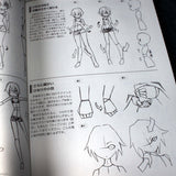 How to Draw SD Super Deformed / Chibi Pose - Female Characters